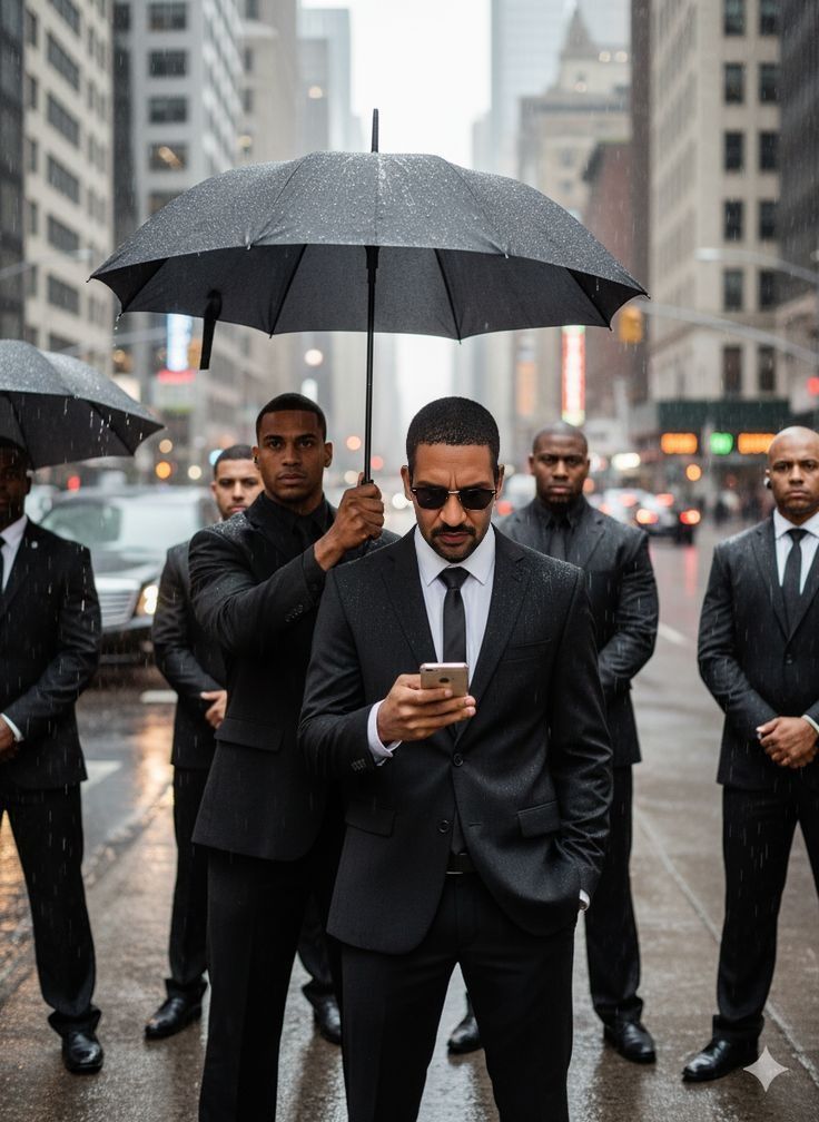 Static guard at entrance